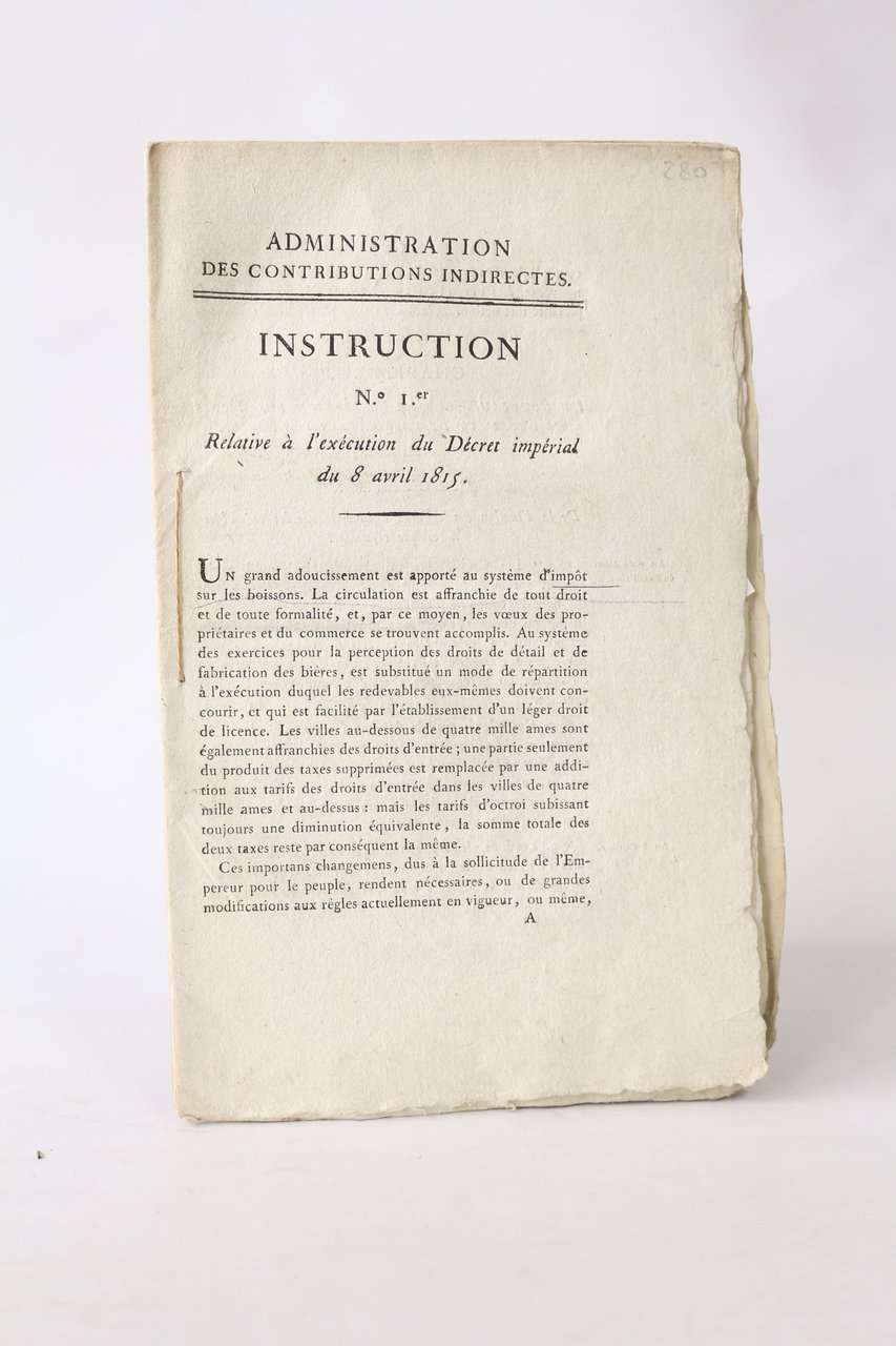 [Adoucissement sur les boissons alcoolisées du à la sollicitude de …