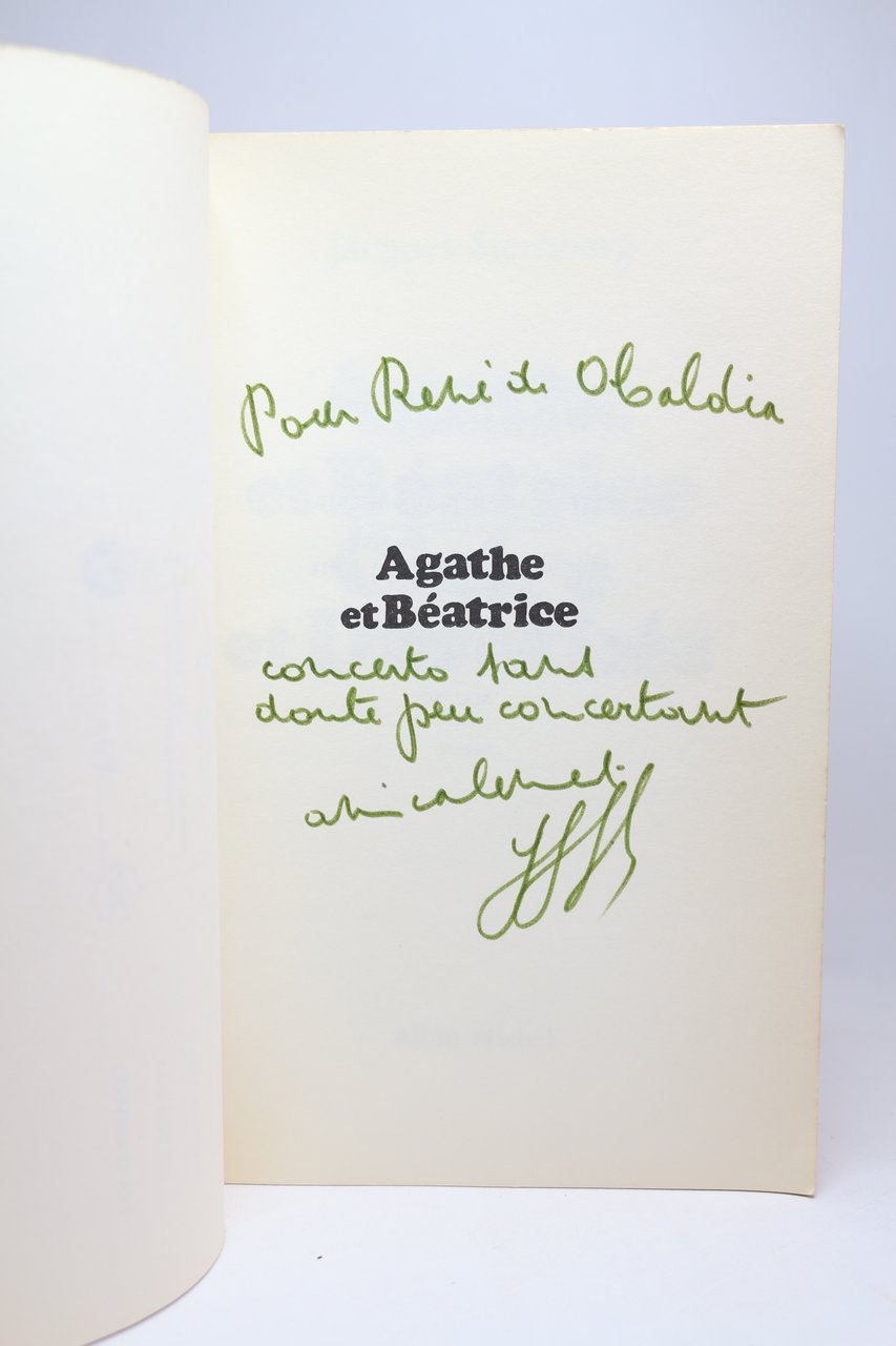 Agathe et Béatrice