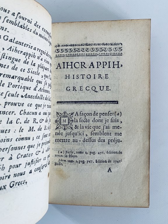 Aihcrappih histoire grec