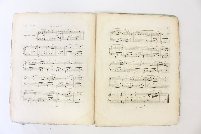 Airs de ballets composés pour le piano