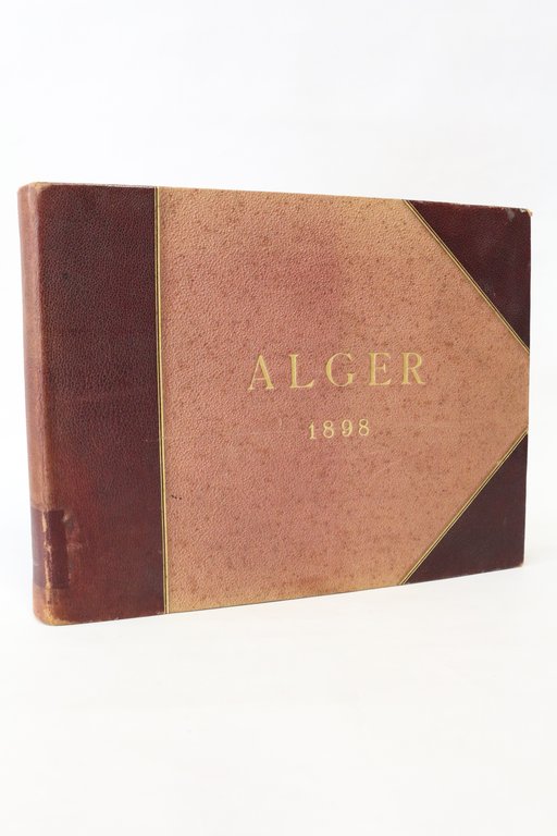 Album photographique - Alger 1898, photographies prises durant l'émeute antisémite