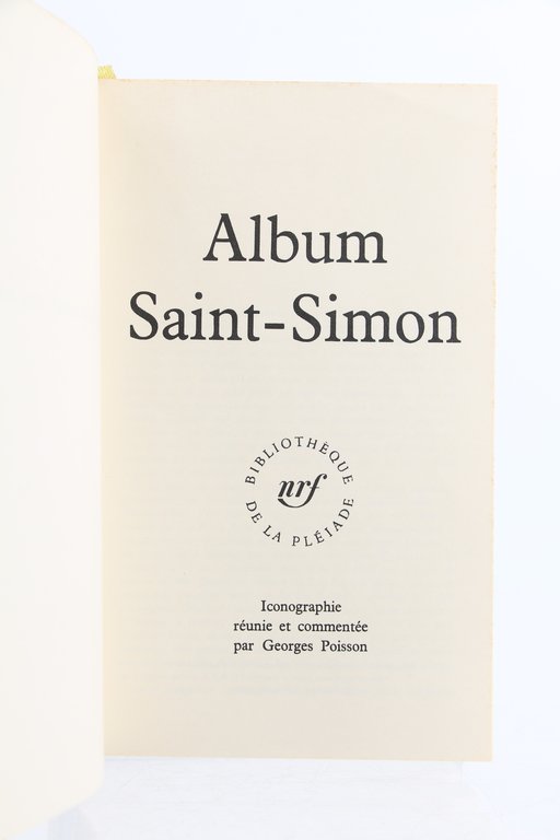 Album Saint-Simon