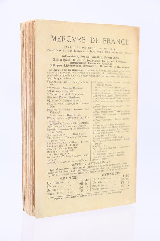 Alcools. Poèmes 1898-1913