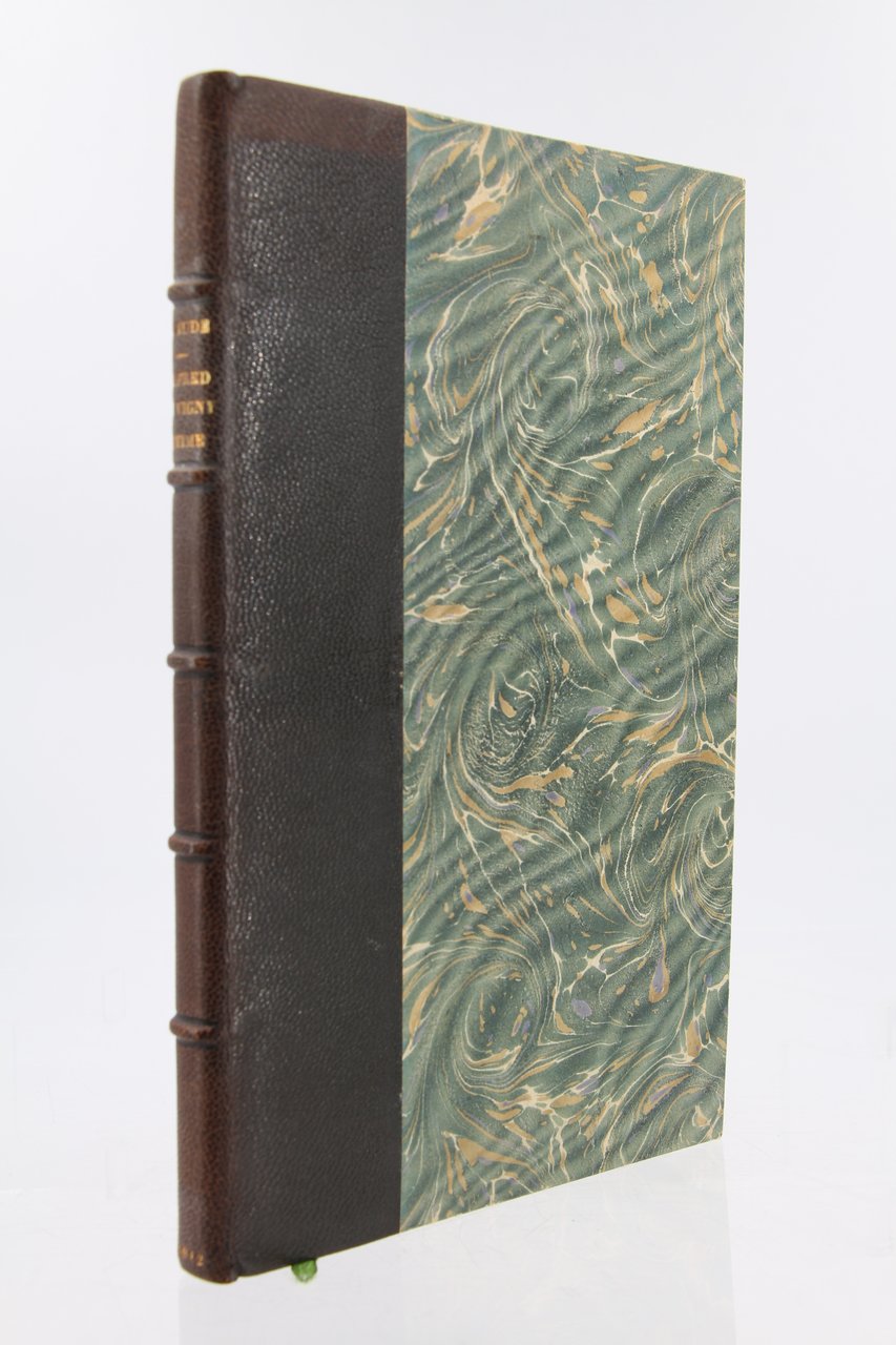 Alfred de Vigny intime