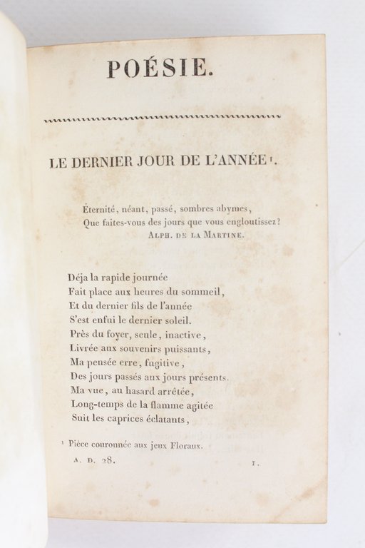 Almanach dédié aux dames pour l'An 1828