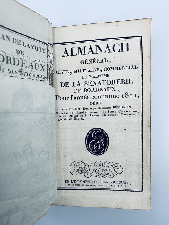 Almanach général, civil, militaire, commercial et maritime de la sénatorerie …