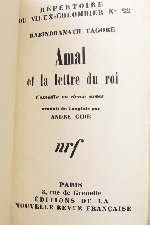 Amal et la lettre du roi