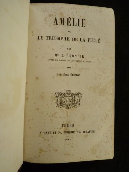 Amélie ou le triomphe de la piété