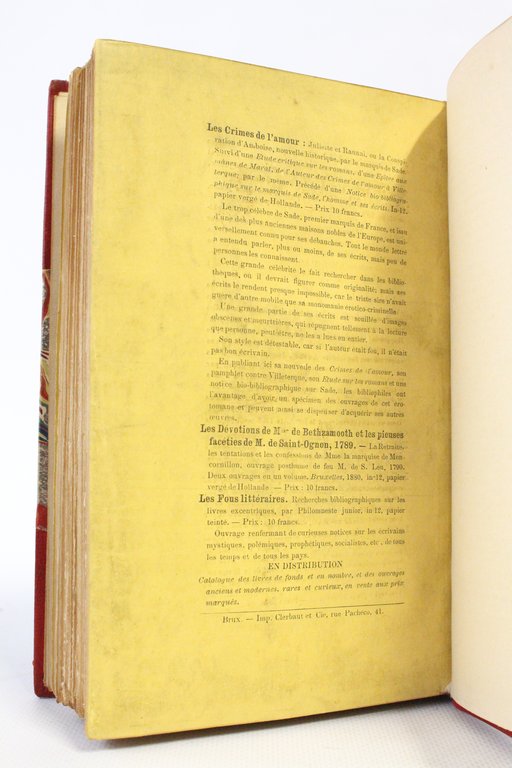 Anecdotes piquantes de Bachaumont, Mairobert, etc pour servir à l'histoire …