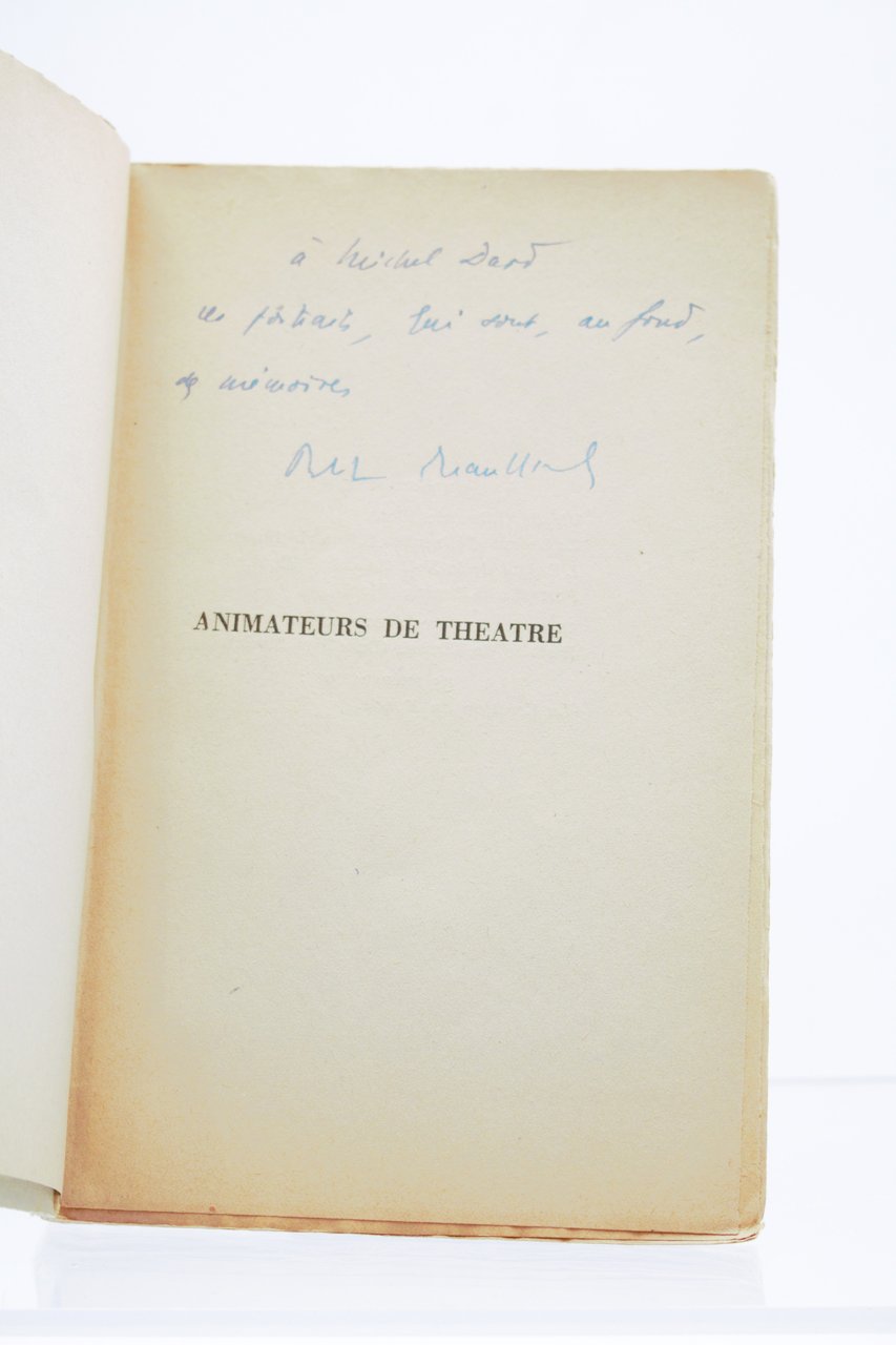 Animateurs de théâtre