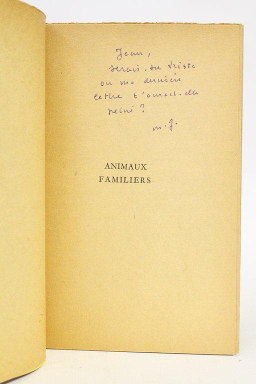 Animaux familiers