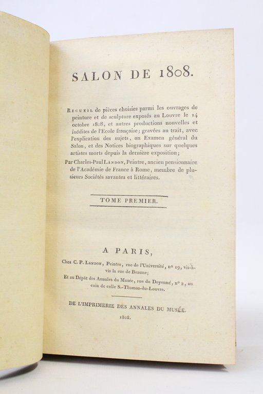 Annales du Musée et de l'école moderne des Beaux-Arts. Recueil …