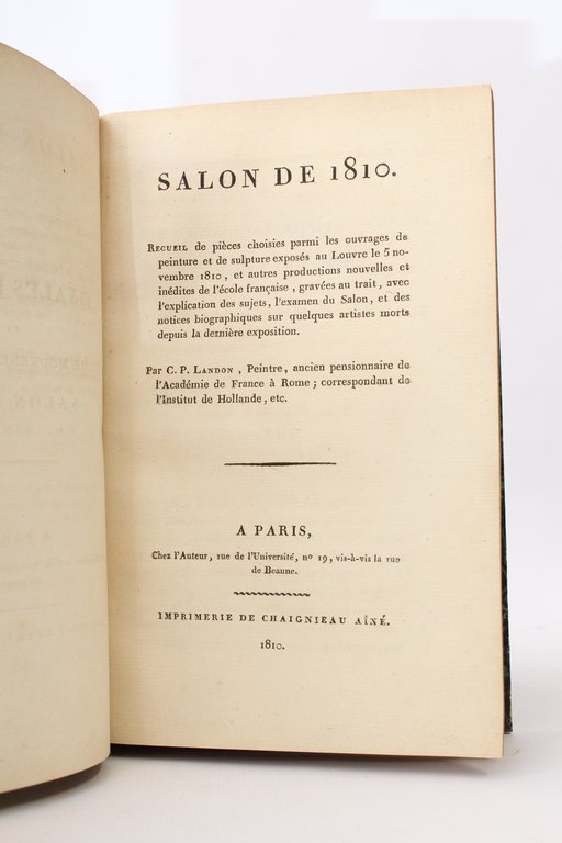 Annales du Musée et de l'école moderne des Beaux-Arts. Recueil …