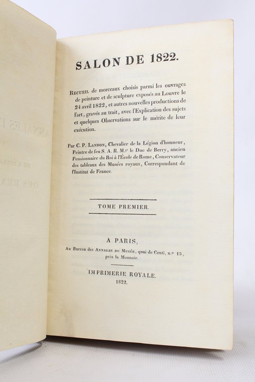 Annales du Musée et de l'école moderne des Beaux-Arts. Salon …