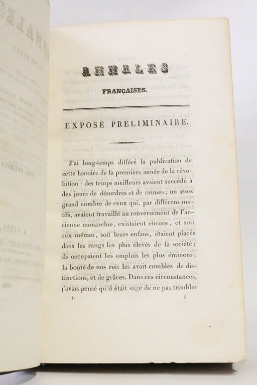 Annales françaises, mai 1789 - mai 1790