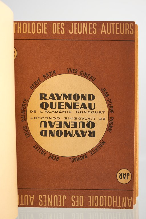 Anthologie des jeunes auteurs