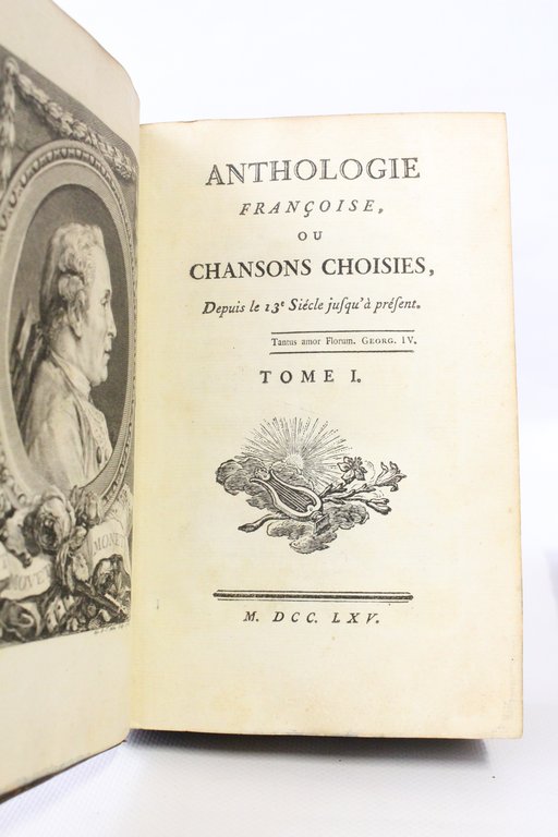 Anthologie françoise ou chansons choisies [avec] Chansons Joyeuses