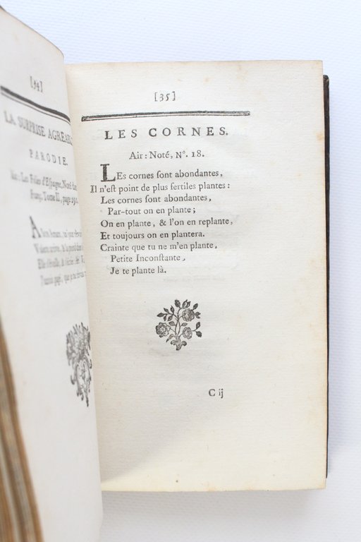 Anthologie françoise ou chansons choisies [avec] Chansons Joyeuses