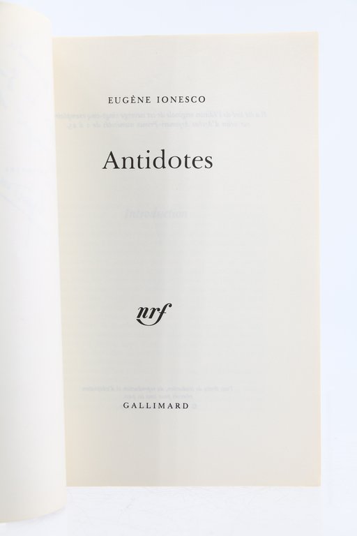 Antidotes