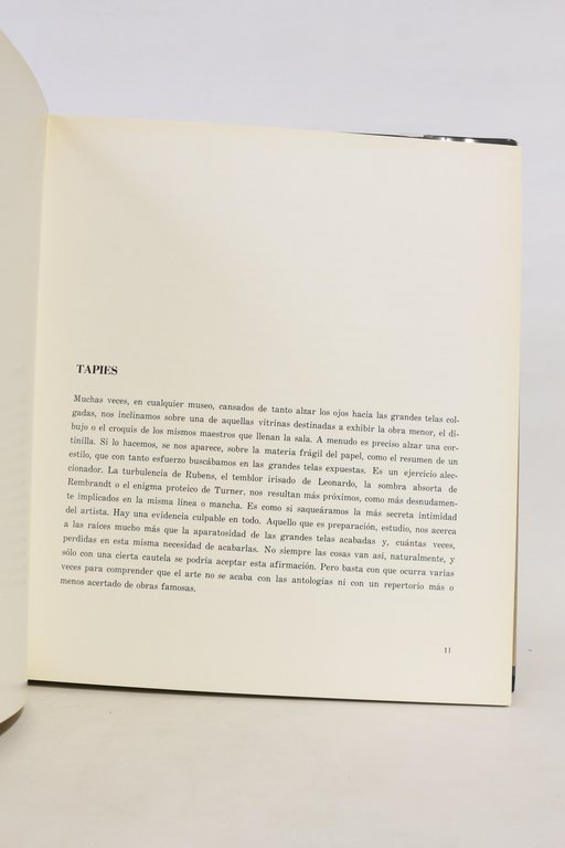 Antoni Tapies. Maderas, papeles, cartones y collages