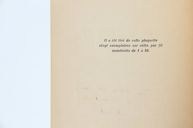 Apologie de Mort à Crédit suivie de "Hommage à Emile …