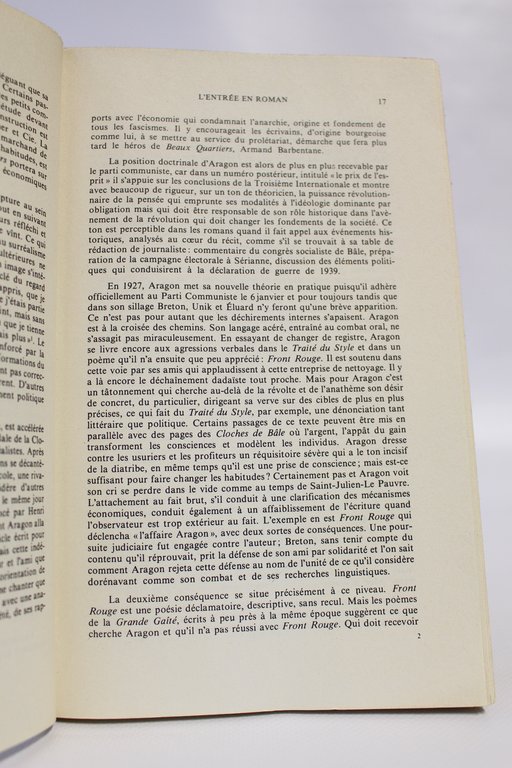 Aragon. La permanence du surréalisme dans le cycle du monde …