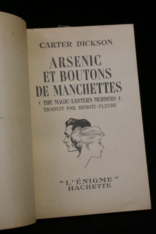 Arsenic et boutons de manchettes