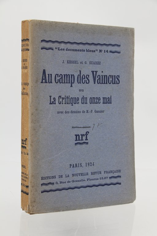 Au camp des vaincus ou la critique du onze mai