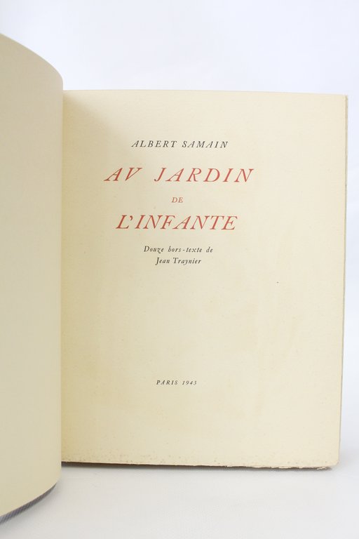 Au jardin de l'infante