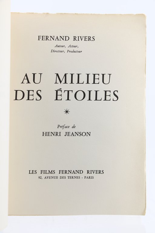 Au Milieu des Etoiles