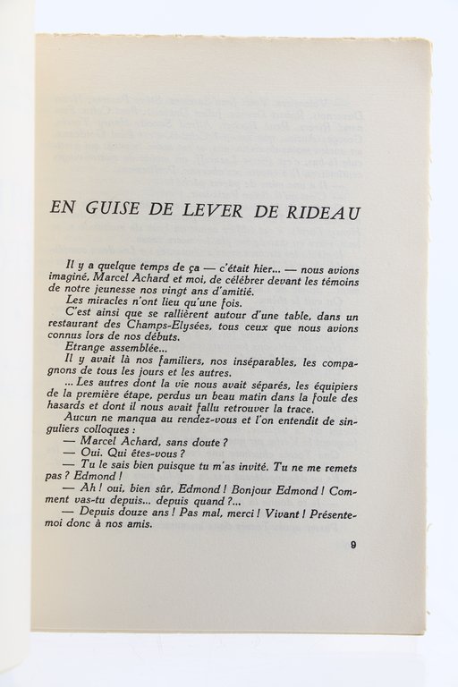 Au Milieu des Etoiles