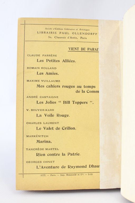Au théâtre. Troisième série