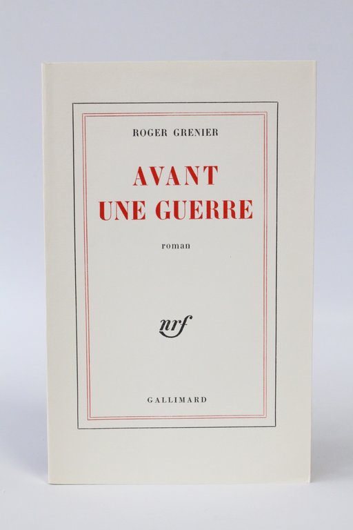 Avant une guerre