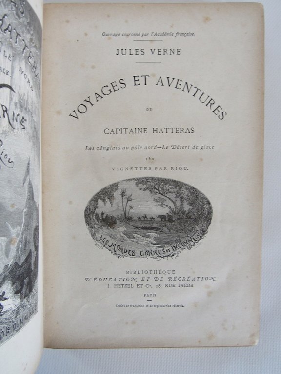 Aventures du Capitaine Hatteras au Pôle Nord