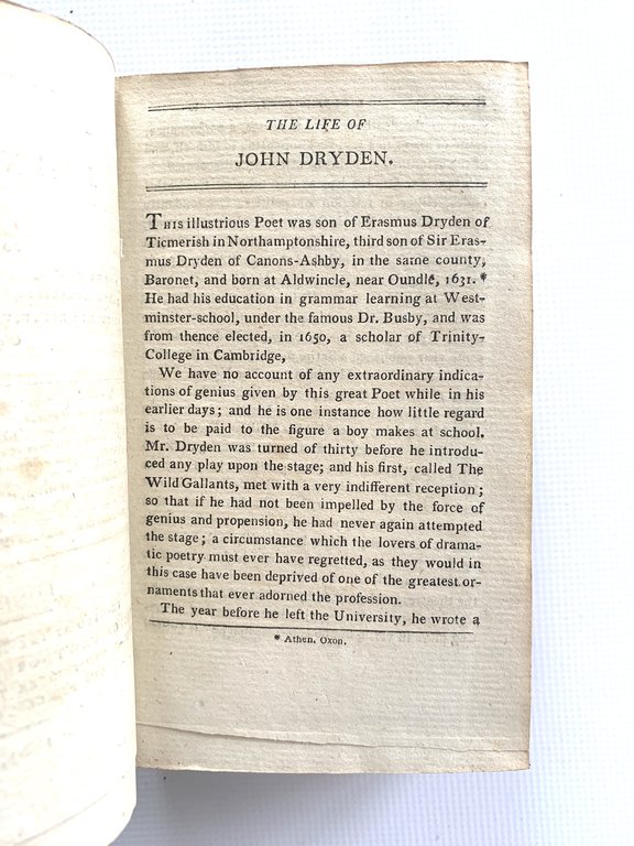 Bell's Edition. The Poets of Great Britain Complete from Chaucer …