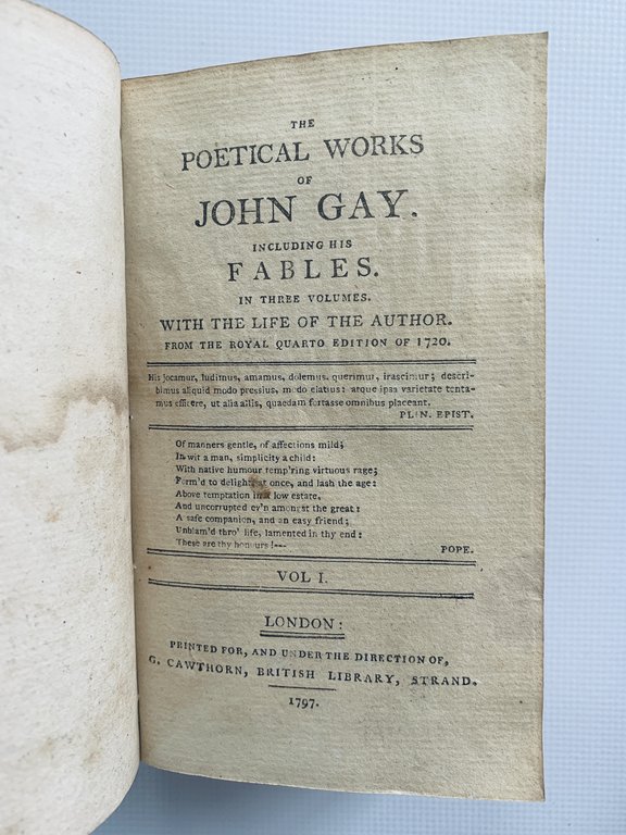 Bell's Edition. The Poets of Great Britain Complete from Chaucer …