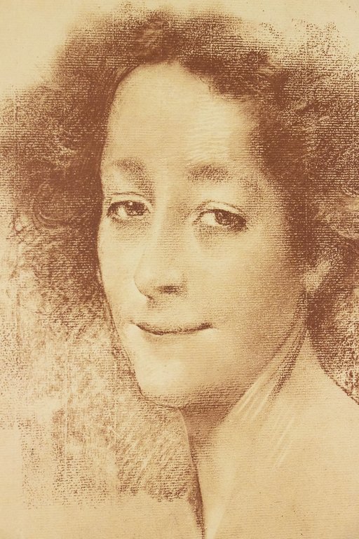 "Belle d'antan" - Lithographie originale sur Japon - L'Estampe Moderne