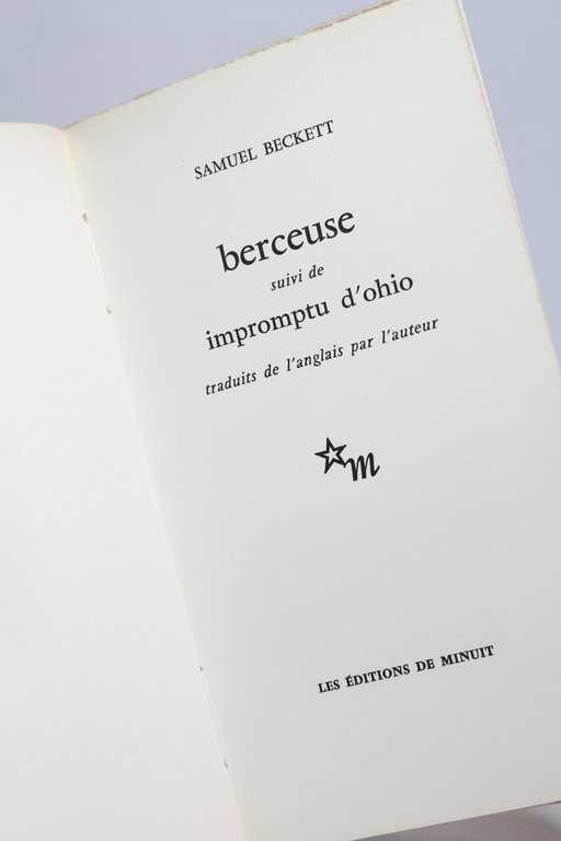 Berceuse suivi de Impromptu d'Ohio
