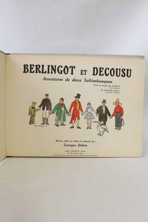 Berlingot et Décousu - Aventures de deux Saltimbanques