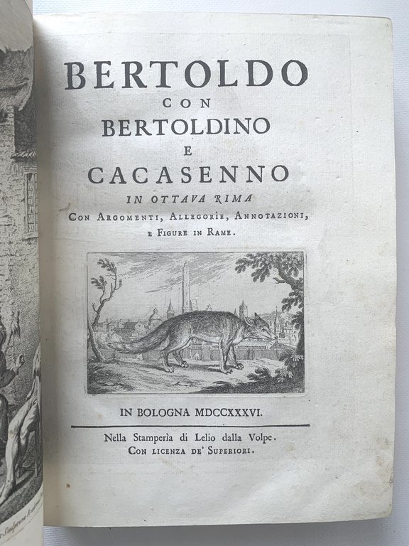 Bertoldo con Bertoldino et Cacasenno