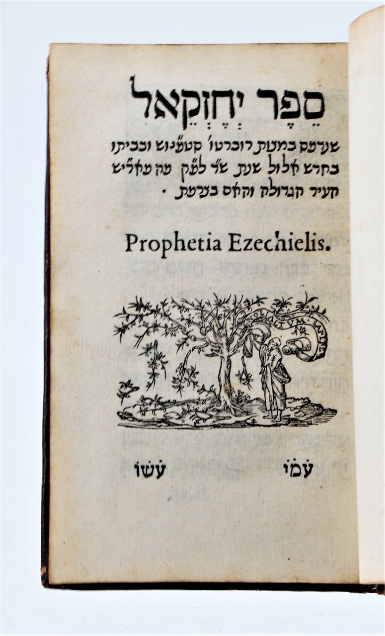 [BIBLE HEBRAIQUE] [ESTIENNE] Prophetia Ezechielis (Ézéchiel)