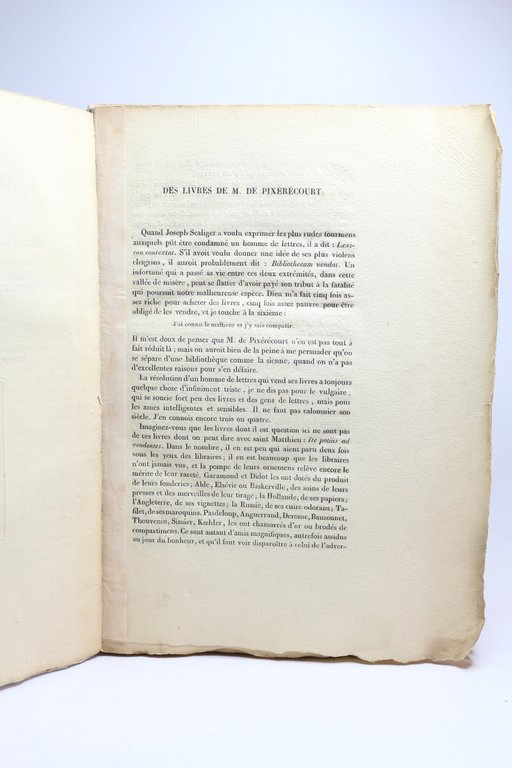 Bibliothèque de M. G. de Pixerécourt avec des notes littéraires …