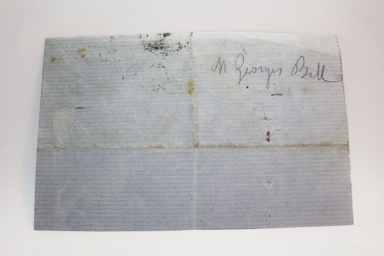 Billet autographe signé de Gérard de Nerval adressé à Georges …
