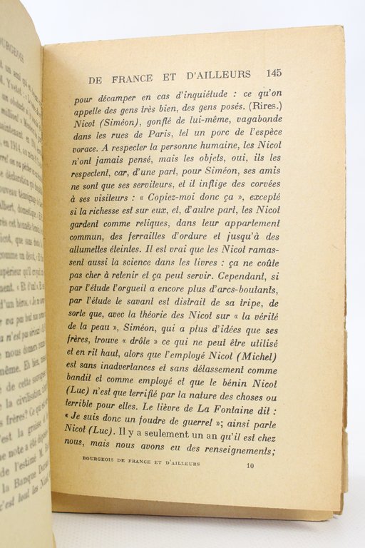 Bourgeois de France et d'ailleurs