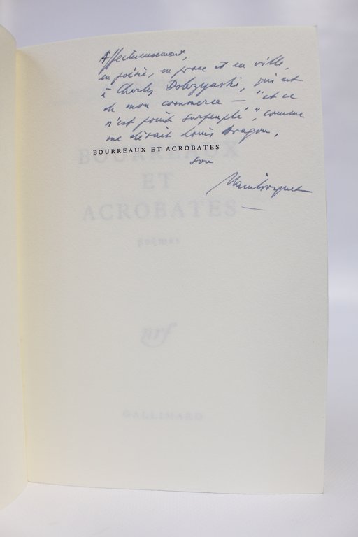 Bourreaux et acrobates