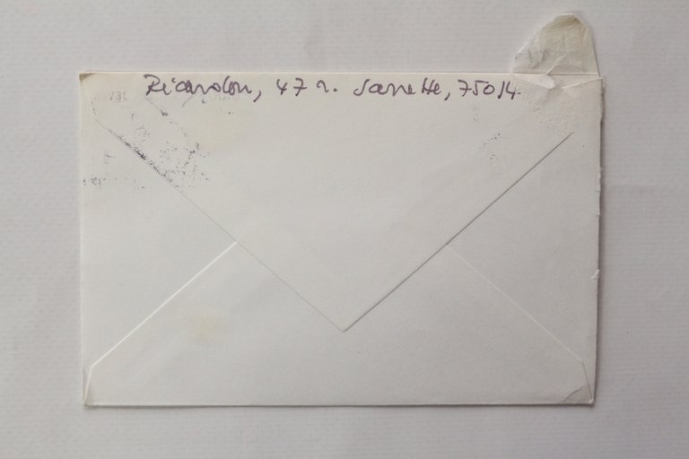 Bristol postal autographe signé concernant le projet d'organisation d'un colloque …