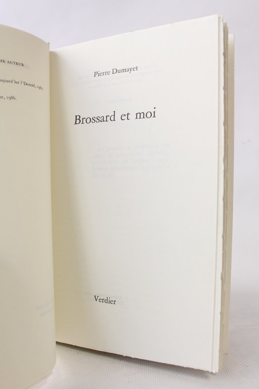 Brossard et moi