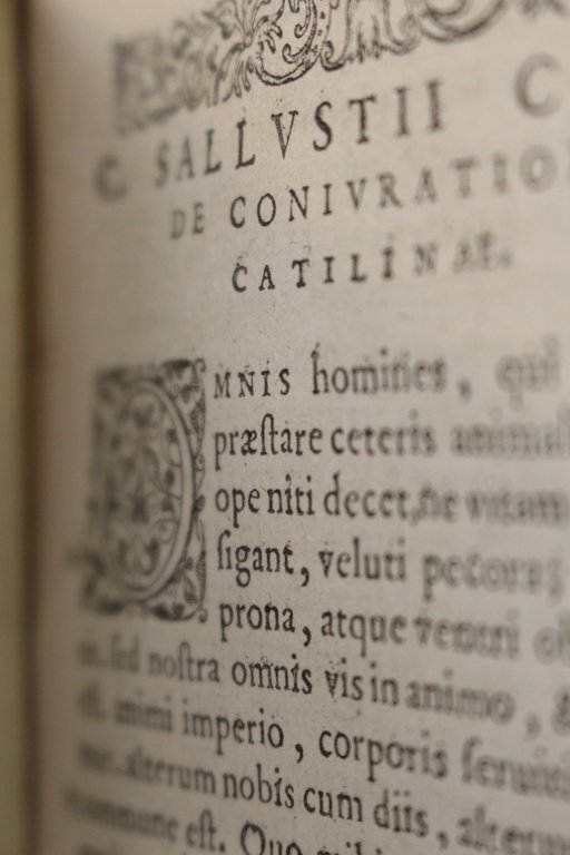 C. C. Sallustii Crispi quae supersunt opera. Conivratio catilinae. Bellum …