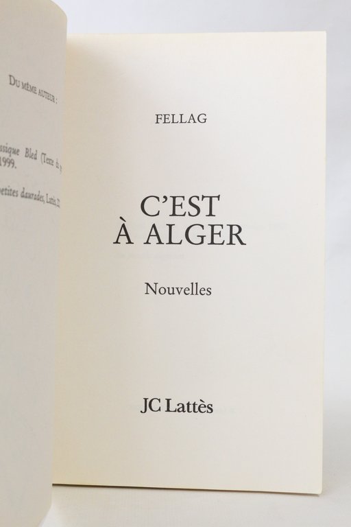 C'est à Alger
