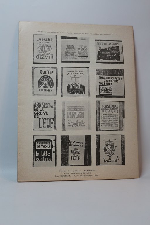 Cahiers de Mai N°1